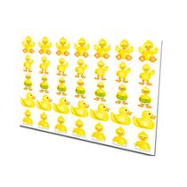 Papel De Arroz comestível Para Pirulito De Cristal Biscoito Pão De Mel bolacha mini bolo 3,8 cm 35 unidades 5 patinhos