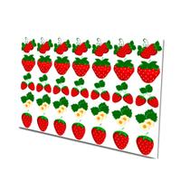 Papel De Arroz comestível Para Pirulito De Cristal Biscoito Pão De Mel bolacha mini bolo 3,8 cm 35 unidades festa anive