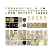 Papel De Arte Retro Para Literatura, 200 Peças, DIY Scrapbooking, Colagem, Diário De Recortes,