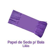 Papel de Bala Seda 2 Franjas c/48 unidades (DIVERSAS CORES)