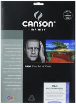 Papel de belas artes Canson Infinity Rag Photographique 310g 25 folhas Papel de belas artes Canson Infinity Rag Photographique 310g 25 folhas