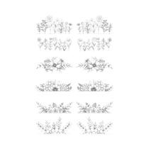 Papel De Bordado Solúvel Em Água Floral Daisy, Padrões De Bordado, Papel Para Costura Lavável