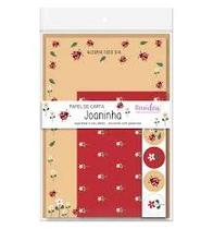 Papel de carta - 4 unid. Joaninha - Fina Idéia Papel de carta - 4 unid. Joaninha - Fina Idéia