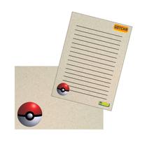 Papel De Carta Com Envelope Pokémon