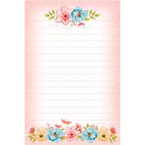 Papel de Carta - Litoarte - Coleção Floresça - 30