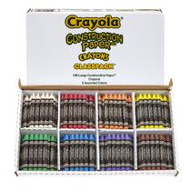 Papel de construção Crayon Classpack Crayola 8 cores 160