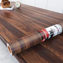 Papel de contato de madeira Decotalk Walnut Waterproof 30x500cm