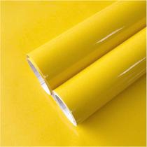 Papel de contato TANONE Vinil autoadesivo amarelo 40cm x 5m Papel de contato TANONE Vinil autoadesivo amarelo 40cm x 5m