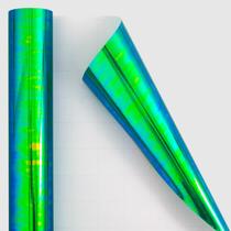 Papel de embrulho Burymento 43cm x 10m Verde Iridescente