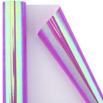 Papel de embrulho Burymento Purple Iridescent 43cm x 10m