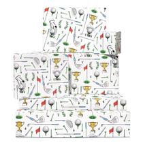 Papel de embrulho CENTRAL 23 Golf 6 folhas branco reciclável Papel de embrulho CENTRAL 23 Golf 6 folhas branco reciclável