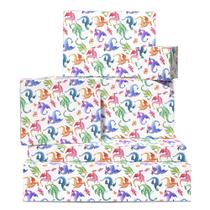 Papel de embrulho CENTRAL 23 Kids Dragons com 6 folhas e etiquetas Papel de embrulho CENTRAL 23 Kids Dragons com 6 folhas e etiquetas