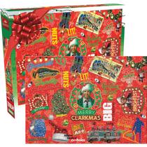 Papel de embrulho de férias de Natal Puzzle AQUARIUS 1000 unidades