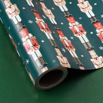 Papel de embrulho de Natal WRAPAHOLIC Jumbo Nutcracker 30x10m Papel de embrulho de Natal WRAPAHOLIC Jumbo Nutcracker 30x10m