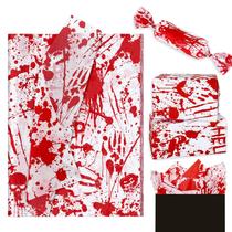 Papel de embrulho de presente AnyDesign Halloween 60 folhas