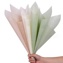 Papel de embrulho floral OUKEYI de algodão coreano 150 folhas