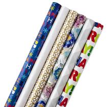 Papel de embrulho Hallmark Birthday for Graduation Wedding Baby