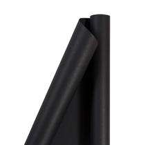 Papel de embrulho JAM Paper Matte Black 2,32m² (76,2 cm x 3,05 m)