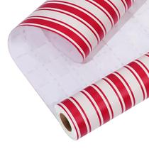 Papel de Embrulho LaRibbons Christmas Vermelho Branco 43x10 m Papel de Embrulho LaRibbons Christmas Vermelho Branco 43x10 m