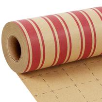 Papel de embrulho LaRibbons Vintage Kraft Christmas 17x10m Papel de embrulho LaRibbons Vintage Kraft Christmas 17x10m