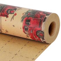 Papel de embrulho LaRibbons Vintage Truck 43x10 m Papel de embrulho LaRibbons Vintage Truck 43x10 m
