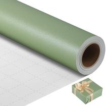 Papel de embrulho Roll woric Sage Green 10mm x 43cm Papel de embrulho Roll woric Sage Green 10mm x 43cm