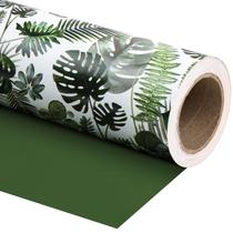 Papel de Embrulho WRAPAHOLIC Reversível Tropical 43cm x 10m Papel de Embrulho WRAPAHOLIC Reversível Tropical 43cm x 10m