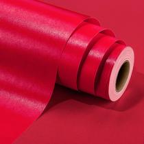 Papel de embrulho Yarcony Shimmer Christmas Red 76cm x 10m