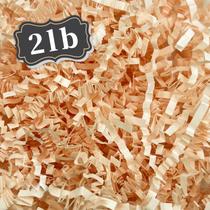 Papel de embrulho ZEBMOON de 0,9 kg de champanhe enrugado