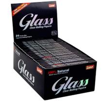 Papel de Enrolar Glass 1 1/4 24 Livretos com 50 Folhas Cada