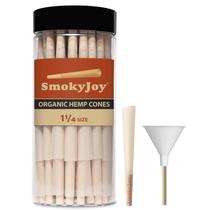 Papel de enrolar SmokyJoy cones 1 1/4, pacote com 100 Papel de enrolar SmokyJoy cones 1 1/4, pacote com 100