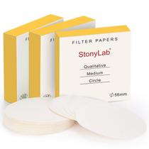 Papel de filtro stonylab Qualitative 56 mm 20 mícrons 300 unidades