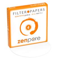Papel de filtro zenpore Qualitative Grade 4 12,5 cm (100 discos) Papel de filtro zenpore Qualitative Grade 4 12,5 cm (100 discos)