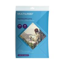 Papel de Foto Especial Photo Paper Glossy 10x15 200g (20 fls) PE010 - Multilaser