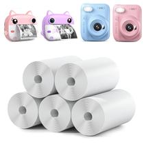 Papel de impressão instantâneo para recarga de câmera GREENKINDER Kids 5 Rolls