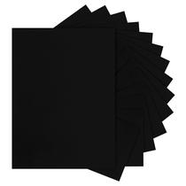 Papel de impressora Cardstock Silunkia 100 folhas preto 8,5 x 11