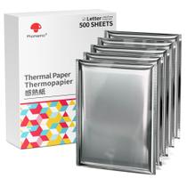Papel de impressora térmica Phomemo 8,5 x 11 cm para impressora D810