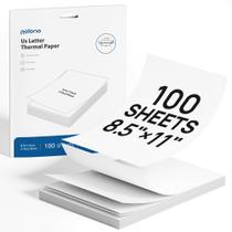 Papel de impressora térmica POLONO D810 US tamanho carta 100 folhas
