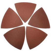 Papel de lixa XXGO 240 grãos, 80 mm, triangular para madeira, 60 unidades