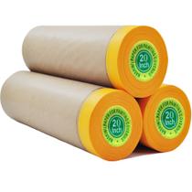Papel de mascaramento de tinta xianshengle com adesivo 50cm x 15m (3 rolos) Papel de mascaramento de tinta xianshengle com adesivo 50cm x 15m (3 rolos)