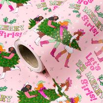 Papel de Natal WRAPAHOLIC Cowgirl de embrulho 43x10 m Papel de Natal WRAPAHOLIC Cowgirl de embrulho 43x10 m