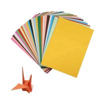Papel De Origami A4 Em 10 Cores, Papel Colorido Multifuncional Para Impressão, Aleatório