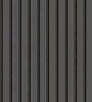 Papel de Parede 10 Metros Adesivo Madeira Ripado Cinza Chumbo para Quarto Sala Cozinha