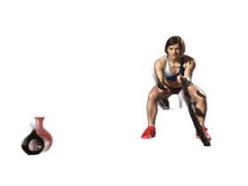 Papel De Parede 3D Academia Exercício Exercício Funcional 3,5M Aca27