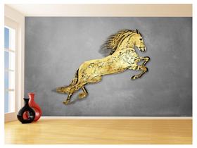 Papel De Parede 3D Animais Pop Art Cavalo Cores 3,5M Pxa324