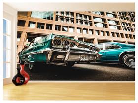 Papel De Parede 3D Carro Antigo Clássico Vintage 3,5M Cxr17 Papel De Parede 3D Carro Antigo Clássico Vintage 3,5M Cxr17