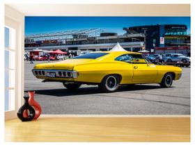 Papel De Parede 3D Carro Antigo Clássico Vintage 3,5M Cxr23 Papel De Parede 3D Carro Antigo Clássico Vintage 3,5M Cxr23