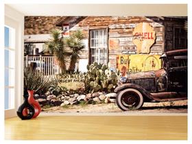 Papel De Parede 3D Carro Antigo Clássico Vintage 3,5M Cxr36 Papel De Parede 3D Carro Antigo Clássico Vintage 3,5M Cxr36