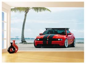 Papel De Parede 3D Carro Ford Mustang Muscle Car 3,5M Car88