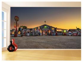 Papel De Parede 3D Cidade Antiga Vintage Retrô 3,5M Cda78 Papel De Parede 3D Cidade Antiga Vintage Retrô 3,5M Cda78